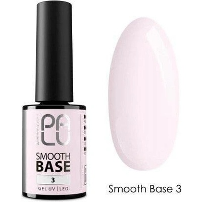 PALU Smooth Base 3 jemne ružová kaučuková báza na nechty 11 g