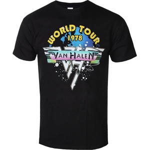 Van Halen World Tour '78 Full Colour Black XL Риза (VHTS09MB04)