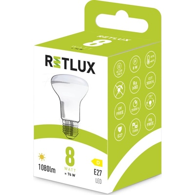 RETLUX RLL 665 R63 E27 Spot 8W WW D
