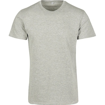 Build Your Brand pánske tričko BY083 heather grey