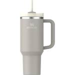 STANLEY Светлосив термос със сламка от неръждаема стомана 1, 18 l Quencher H2.0 FlowState Tumbler Ash - Stanley (100000108430)