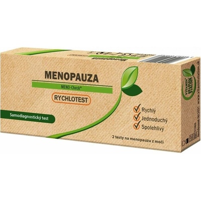 Vitamin Station Rychlotest Menopauza, 2 ks v balení