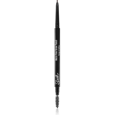 Sleek Micro-Fine Brow Pencil водоустойчив молив за вежди с четка цвят Dark Brown 6, 3 гр