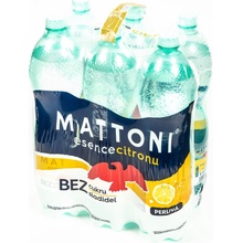 Mattoni Esence perlivá citron 6 x 1,5 l