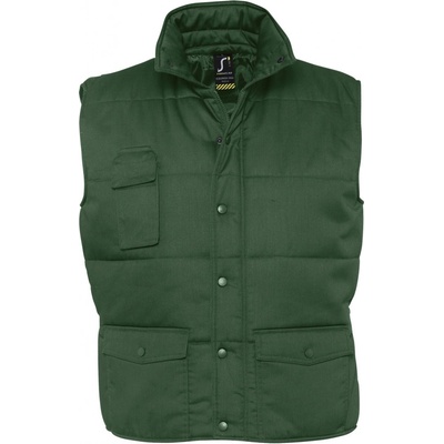 SOLS Pánska pracovná vesta EQUINOX PRO 80503264 Bottle green