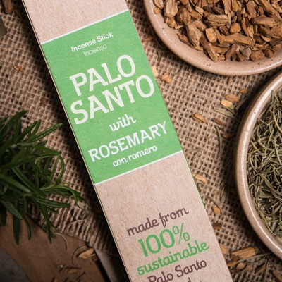 Sagrada Madre Vonné tyčinky Palo Santo a Rozmarýn 8 ks
