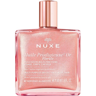 Nuxe Huile Prodigieuse Or Florale Овлажняващо масло за тяло за тяло лице и коса 50 ml