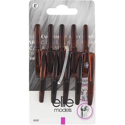 Skřipec do vlasů Elite Models Krtčí tlapky Hnědé