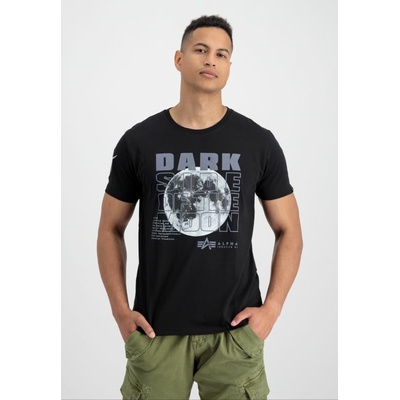 Alpha Industries tričko Dark Side black reflective