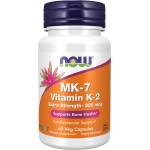 NOW NOW MK-7 Vitamin K-2 300mcg Extra Strength, 60 Veg Capsules