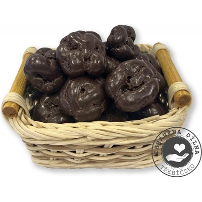 CHD Třebíčsko Vlašská jádra v hořké čokoládě 100 g