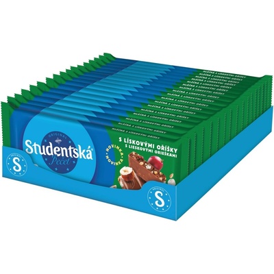 Orion Studentská s lískovými oříšky 17 x 90 g