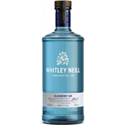 Whitley Neill Blackberry Gin 43% 0,7 l (čistá fľaša)