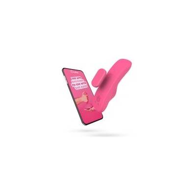 EasyToys EasyConnect Panty Zara - розов вибратор за бикини с приложение (P25154)