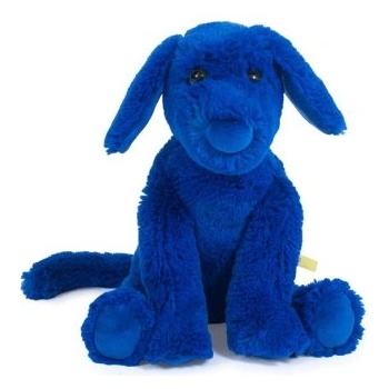 Moulin Roty Мека играчка плюшено синьо куче - 36 см. - Moulin Roty (894022)