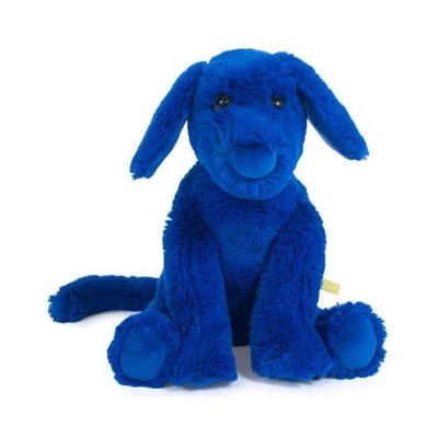 Moulin Roty Мека играчка плюшено синьо куче - 36 см. - Moulin Roty (894022)