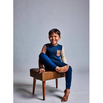 Little Flock of Horrors Dvoudílné pyžamo Gibraltar Block