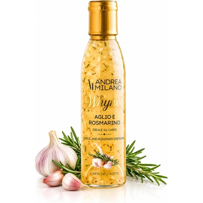Andrea milano whynot balsamický dresink česnek a rozmarýn 150 ml
