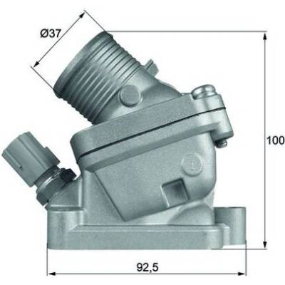 MAHLE Termostat, chladivo TH3690D