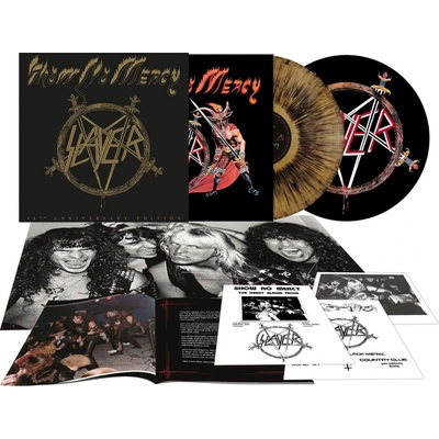 Slayer: Show No Mercy - 40th Anniversary Coloured Gold Blackdust Vinyl LP