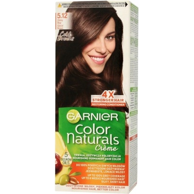 Garnier Color Naturals Krémová farba na vlasy 5.12 Studená hneďá