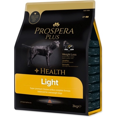 Prospera Plus Light kuře s rýží 3 kg