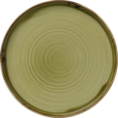 DUDSON Guľatý tanier s okrajom 260 mm Harvest Green