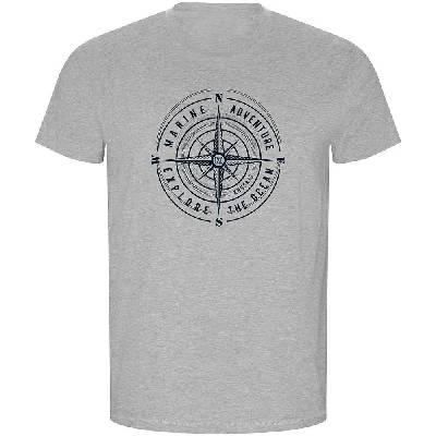 Тениска Kruskis Compass Rose ECO short sleeve T-shirt - Grey (Heather Grey)