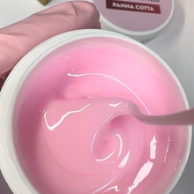 Claresa UV/LED gél na nechty Soft & Easy Builder gel PANNA COTTA 90 g