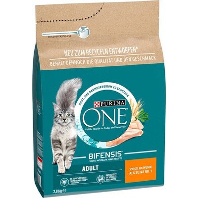 Purina ONE Adult kura a celozrnné obilniny 2,8 kg