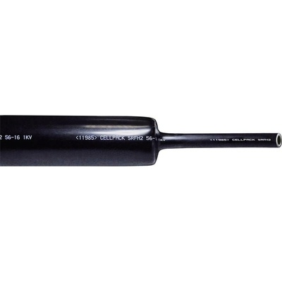 CellPack 144498 zmršťovacia bužírka s lepidlom čierna 21 mm 7 mm Pomer zmrštenia:3:1 1 ks