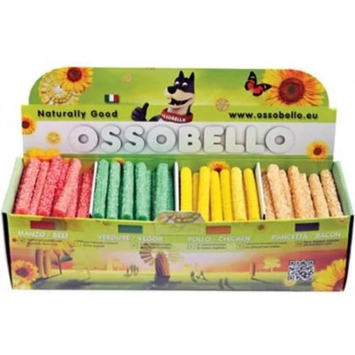 OSSOBELLO Оризови пури 10см S, Натурален, за висока устна хигиена - 1 брой