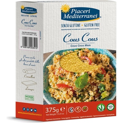 Piaceri Mediterranei Kukuřičný cous - cous 375 g