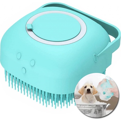 Pet Comfort AG672D Silikónová špongia do kúpeľa pre domáce zvieratá,8 x 8,5 x 6 cm