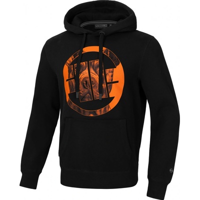 PitBull West Coast KP mikina orange DOG 24 černá – Zboží Dáma