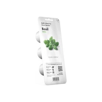 Click and Grow bazalka, kapsle se semínky a substrátem 3ks