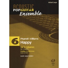 Acoustic Pop Guitar Ensemble 6 Happy Williams / 4 kytary kytarový soubor