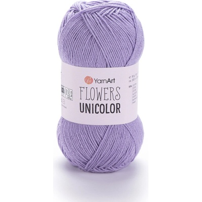 Yarn Art Flowers Unicolor 747 světle fialová