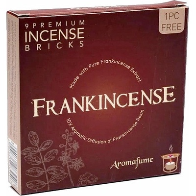 Nefertitis Vonné cihličky Aromafume Frankincense 40 g 9 ks