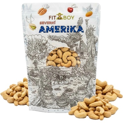 FITBOY Kešu natural W320 500 g