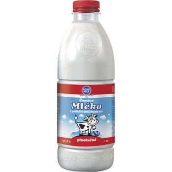 Bohemilk Čerstvé plnotučné mléko 3,5% - PET lahev 1 l