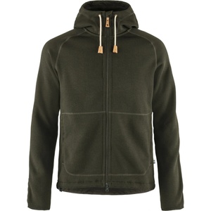 Fjällräven Мъжко поларено яке Fjällräven Övik Fleece Hoodie Fleece jacket - Deep Forest (005-0956-0712)