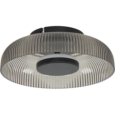Italux wl-36482-gr-led Таванно осветително тяло passo led/8w/230v 3000k Ø 25 см опушено черно (it0671)