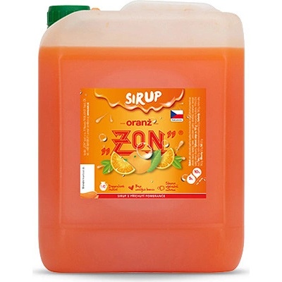 Zon Sirup Oranž 10 l