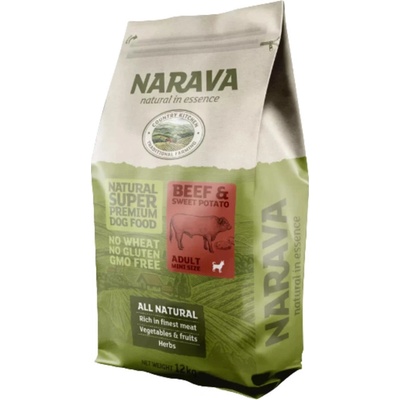 Narava Dog Adult Mini Beef & Sweet Potato 12 kg