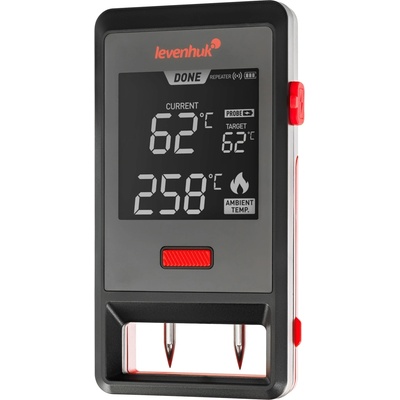 Термометър за месо Wezzer Grill BT50 с 2 безжични сонди и Bluetooth (86334)