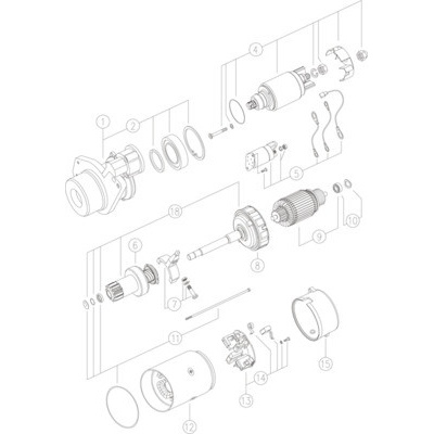 Startér MAHLE MS139