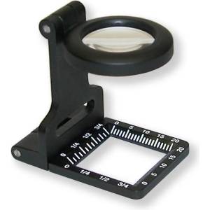 Carson Лупа метална LinenTest 6.5x 20mm (LT60)