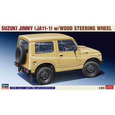 Hasegawa Suzuki Jimmy with wooden Steering wheel 1:24