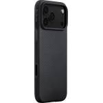 PITAKA Калъф PITAKA Aramid UltraGuard MagSafe за iPhone 17 Pro Max, черно-сив (PIT000012)